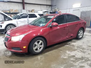 2013 Chevrolet Cruze 1LT with VIN 1G1PC5SB2D7151672, listed as a Copart auction lot 44933645 with 150,362 mi miles and Salvage Title. Bid and sale history available at carsss.com. Image 1.
