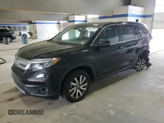 2021 Honda Pilot EX-L with VIN 5FNYF6H5XMB084579, listed as a Copart auction lot 50431785 with Not provided miles and Salvage title. Bid and sale history available at DreamBid. Image 1.