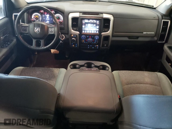 2016 Ram 1500 Big Horn with VIN 3C6RR7LT2GG318324, listed as a Copart auction lot 71448714 with 97,565 mi miles and Salvage title. Bid and sale history available at DreamBid. Image 8.