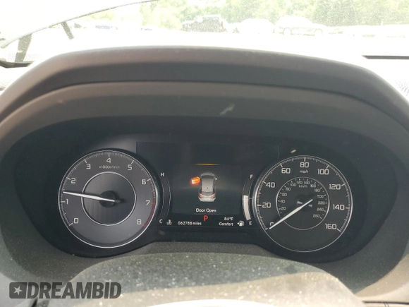 2020 Acura RDX Technology with VIN 5J8TC2H57LL006740, listed as a Copart auction lot 59272975 with 62,788 mi miles and Salvage title. Bid and sale history available at DreamBid. Image 9.