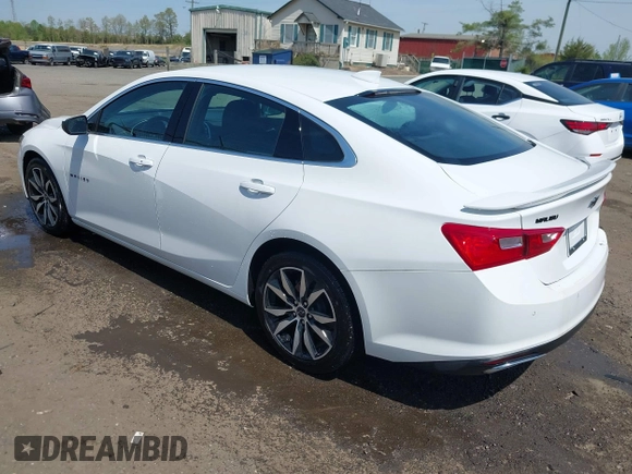 2024 Chevrolet Malibu RS with VIN 1G1ZG5ST4RF137453, listed as a IAAI auction lot 42063825 with 3,155 mi miles and . Bid and sale history available at carsss.com. Image 3.