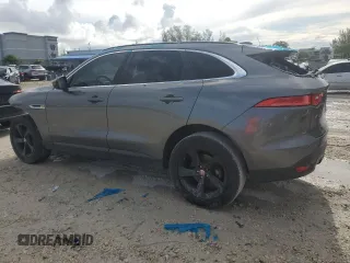 2017 Jaguar F-Pace 20d Prestige with VIN SADCK2BN6HA883222, listed as a Copart auction lot 62474185 with Not provided miles and Salvage title. Bid and sale history available at DreamBid. Image 2.