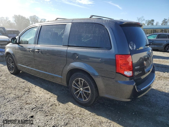 2018 Dodge Grand Caravan GT with VIN 2C4RDGEG7JR335869, listed as a Copart auction lot 80609064 with 81,013 mi miles and Salvage Title. Bid and sale history available at carsss.com. Image 2.
