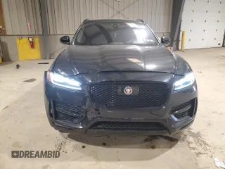 2019 Jaguar F-Pace 30t R-Sport with VIN SADCL2GX8KA605890, listed as a Copart auction lot 51619804 with 39,205 mi miles and Salvage title. Bid and sale history available at DreamBid. Image 5.