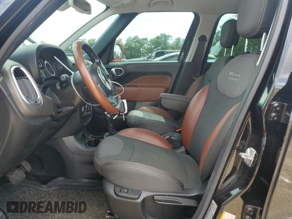 2016 FIAT 500L Trekking z VIN ZFBCFADH0GZ037544, wystawiony jako Copart lot #61364205 z przebiegiem 85 729 mil mil oraz Szkoda całkowita • Salvage title. Historia ofert i sprzedaży dostępna na DreamBid. Obrazek 7.