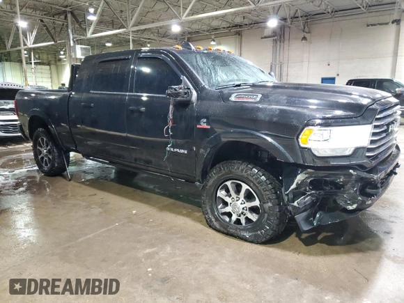 2023 Ram 2500 Longhorn with VIN 3C6UR5PL8PG591647, listed as a Copart auction lot 88803805 with 46,767 mi miles and Salvage title. Bid and sale history available at DreamBid. Image 4.