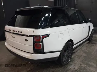 2021 Land Rover Range Rover Westminster with VIN SALGS2RU5MA438449, listed as a IAAI auction lot 40879962 with 25,523 mi miles and . Bid and sale history available at DreamBid. Image 4.