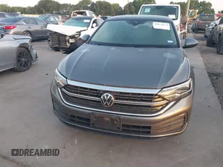 2023 Volkswagen Jetta SE with VIN 3VW7M7BUXPM012396, listed as a IAAI auction lot 42073638 with 24,593 mi miles and . Bid and sale history available at DreamBid. Image 12.