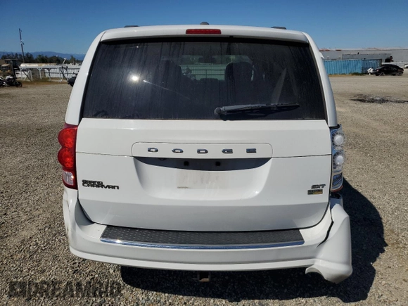 2018 Dodge Grand Caravan SXT with VIN 2C4RDGCG4JR360103, listed as a Copart auction lot 53209605 with 153,827 mi miles and Salvage Title. Bid and sale history available at DreamBid. Image 6.
