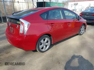 2012 Toyota Prius One with VIN JTDKN3DU0C5436363, listed as a IAAI auction lot 41661210 with 104,709 mi miles. Bid and sale history available at carsss.com. Image 4.