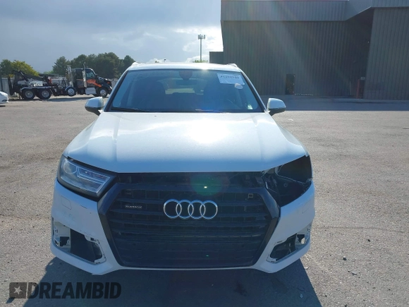 2017 Audi Q7 Premium with VIN WA1AAAF76HD019257, listed as a IAAI auction lot 42292549 with 55,067 mi miles and . Bid and sale history available at DreamBid. Image 12.
