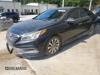 2015 Hyundai Sonata Sport with VIN 5NPE34AFXFH084329, listed as a Copart auction lot 58336705 with 235,462 mi miles and Clean title. Bid and sale history available at DreamBid. Image 1.