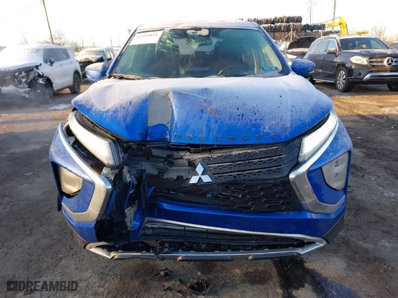 2022 Mitsubishi Eclipse Cross SE with VIN JA4ATWAA6NZ044720, listed as a IAAI auction lot 41409841 with 54,533 mi miles. Bid and sale history available at carsss.com. Image 11.