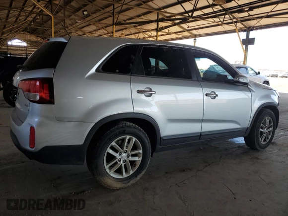 2015 Kia Sorento LX with VIN 5XYKT3A63FG618775, listed as a Copart auction lot 53165155 with 153,070 mi miles and Salvage Title. Bid and sale history available at carsss.com. Image 3.