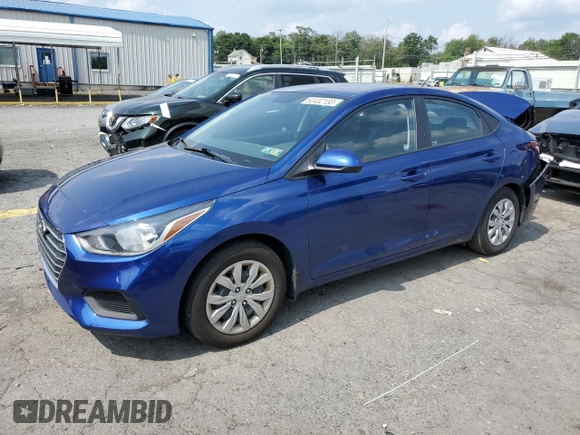 2020 Hyundai Accent SE with VIN 3KPC24A63LE109131, listed as a Copart auction lot 60402133 with 54,164 mi miles. Bid and sale history available at carsss.com. Image 1.