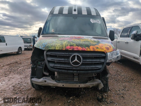 2020 Mercedes-Benz Sprinter with VIN W1W4EBHY6LT030247, listed as a Copart auction lot 45239795 with Not Provided miles and Salvage Title. Bid and sale history available at DreamBid. Image 5.