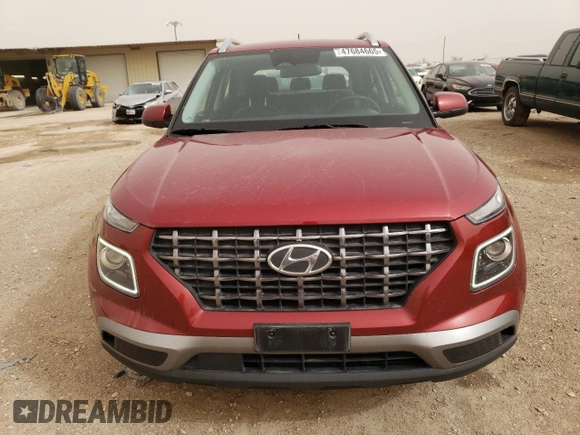 2024 Hyundai Venue Limited with VIN KMHRC8A31RU321908, listed as a Copart auction lot 47684665 with 29,792 mi miles and Salvage Title. Bid and sale history available at DreamBid. Image 5.