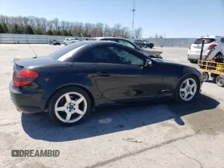 2006 Mercedes-Benz SLK 350 with VIN WDBWK56F46F086074, listed as a Copart auction lot 53111195 with 109,686 mi miles and Salvage Title. Bid and sale history available at DreamBid. Image 3.