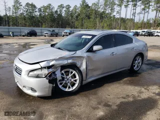 2012 Nissan Maxima 3.5 S with VIN 1N4AA5AP7CC864840, listed as a Copart auction lot 47652475 with 140,047 mi miles and Salvage Title. Bid and sale history available at carsss.com. Image 1.