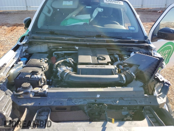 2023 Nissan Frontier S z VIN 1N6ED1CL0PN661401, wystawiony jako Copart lot #42604025 z przebiegiem 22 198 mil mil oraz Szkoda całkowita • Salvage title. Historia ofert i sprzedaży dostępna na DreamBid. Obrazek 11.