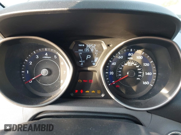2013 Hyundai Elantra Limited with VIN 5NPDH4AE8DH335091, listed as a IAAI auction lot 41763666 with 135,787 mi miles and . Bid and sale history available at DreamBid. Image 7.