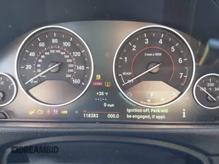 2014 BMW 4 Series 435i with VIN WBA3R1C53EK190482, listed as a IAAI auction lot 41421081 with 118,383 mi miles and . Bid and sale history available at carsss.com. Image 7.