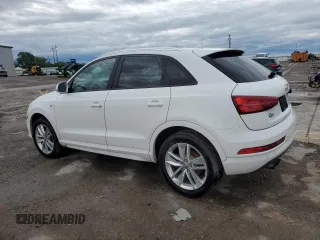 2018 Audi Q3 Premium with VIN WA1BCCFSXJR019611, listed as a Copart auction lot 55286305 with 108,898 mi miles and Salvage title. Bid and sale history available at DreamBid. Image 2.