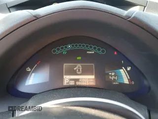2016 Nissan LEAF S with VIN 1N4BZ0CP9GC314543, listed as a Copart auction lot 77091334 with 49,905 mi miles and Salvage Title. Bid and sale history available at carsss.com. Image 9.