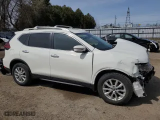 2019 Nissan Rogue S with VIN 5N1AT2MT2KC821321, listed as a Copart auction lot 51747755 with 212,360 mi miles and Salvage Title. Bid and sale history available at carsss.com. Image 4.