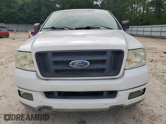 2004 Ford F-150 STX with VIN 1FTRX12W34NA58509, listed as a Copart auction lot 59686855 with 110,777 mi miles and Salvage title. Bid and sale history available at DreamBid. Image 5.