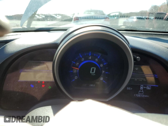 2011 Honda CR-Z with VIN JHMZF1D49BS009035, listed as a Copart auction lot 82366174 with 172,512 mi miles and Salvage Title. Bid and sale history available at carsss.com. Image 9.