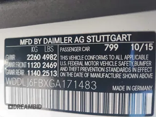 2016 Mercedes-Benz CLS 400 with VIN WDDLJ6FBXGA171483, listed as a IAAI auction lot 42197279 with 152,131 mi miles and . Bid and sale history available at DreamBid. Image 9.