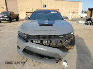 2019 Dodge Charger R/T with VIN 2C3CDXCT8KH588555, listed as a Copart auction lot 46393635 with 82,169 mi miles and Salvage Title. Bid and sale history available at carsss.com. Image 5.