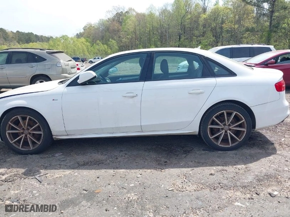 2016 Audi A4 Premium with VIN WAUAFAFL6GN015929, listed as a IAAI auction lot 41889476 with 165,184 mi miles. Bid and sale history available at carsss.com. Image 14.