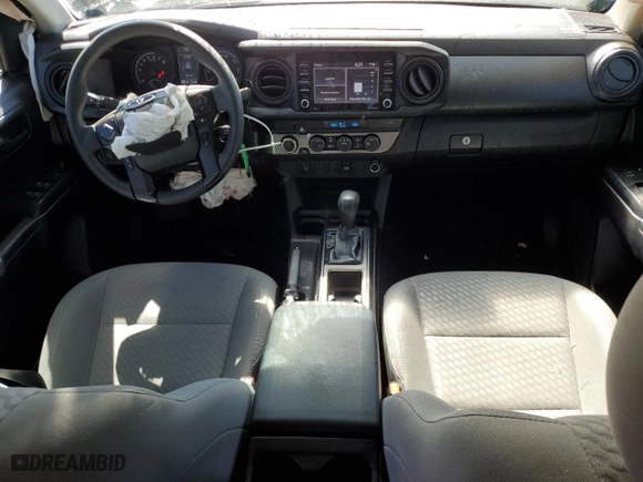 2021 Toyota Tacoma 4WD SR with VIN 5TFCZ5AN6MX252195, listed as a Copart auction lot 48234085 with 56,983 mi miles and Salvage Title. Bid and sale history available at carsss.com. Image 8.