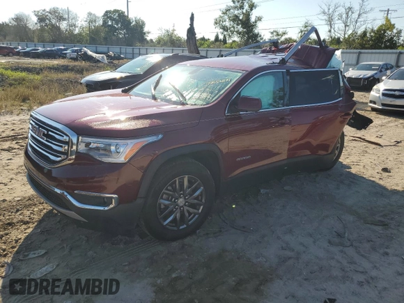 2018 GMC Acadia SLT with VIN 1GKKNMLS0JZ107811, listed as a Copart auction lot 72586874 with Not provided miles and Non repairable. Bid and sale history available at DreamBid. Image 1.