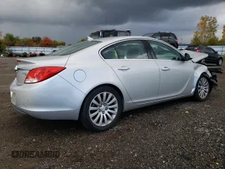 2011 Buick Regal CXL RL5 with VIN W04GT5GC0B1001062, listed as a Copart auction lot 76310664 with 190,403 mi miles and Salvage Title. Bid and sale history available at DreamBid. Image 3.