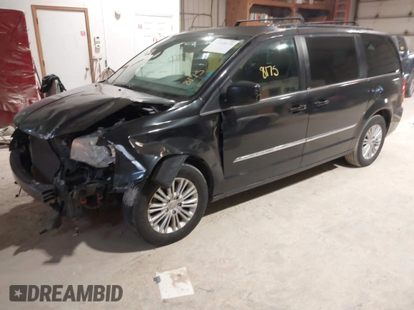 2014 Chrysler Town & Country Touring with VIN 2C4RC1BG5ER111459, listed as a IAAI auction lot 41368175 with 198,965 mi miles. Bid and sale history available at carsss.com. Image 2.