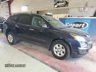 2015 Chevrolet Traverse LS z VIN 1GNKVFED7FJ372244, wystawiony jako Copart lot #56915315 z przebiegiem 78 677 mil mil oraz Szkoda całkowita • Salvage title. Historia ofert i sprzedaży dostępna na DreamBid. Obrazek 4.