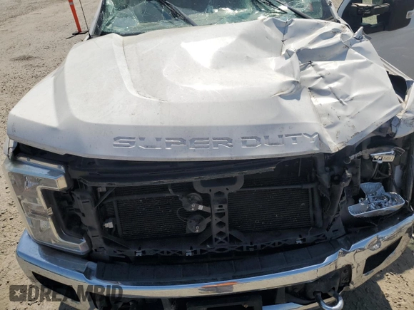 2019 Ford F-250 XL with VIN 1FT7W2BT4KED34411, listed as a Copart auction lot 54476875 with 185,274 mi miles and Salvage title. Bid and sale history available at DreamBid. Image 11.