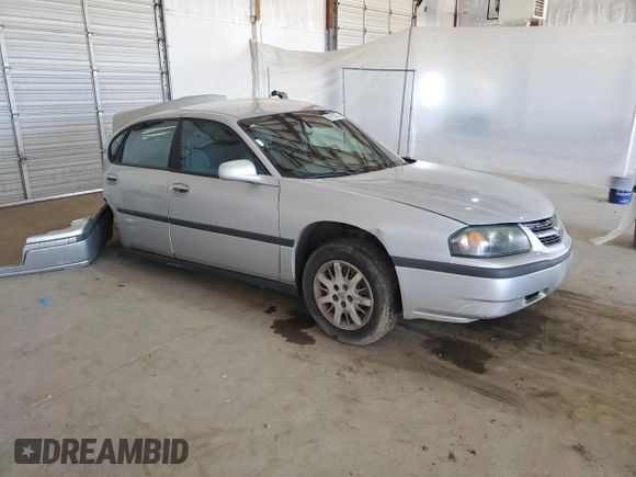 2004 Chevrolet Impala with VIN 2G1WF52EX49300180, listed as a Copart auction lot 50183355 with Not Provided miles and Salvage Title. Bid and sale history available at DreamBid. Image 4.