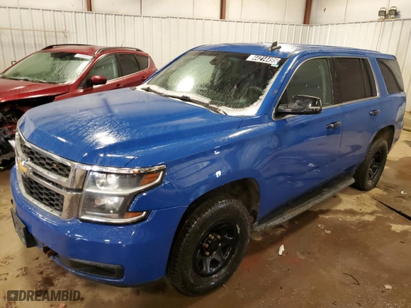 2017 Chevrolet Tahoe Commercial with VIN 1GNSKDEC3HR303379, listed as a Copart auction lot 44214495 with 99,121 mi miles and Clean Title. Bid and sale history available at carsss.com. Image 1.