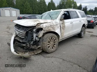 2018 Ford Expedition Max Limited с VIN 1FMJK2AT6JEA02550, выставлен на аукционе Copart как лот 56197445 с пробегом Не указан миль и Чистый • Clean title. История ставок и продаж доступна на DreamBid. Изображение 1.
