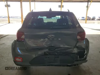 2022 Hyundai Venue SEL with VIN KMHRC8A36NU181204, listed as a Copart auction lot 58923985 with 40,300 mi miles and Salvage title. Bid and sale history available at DreamBid. Image 6.