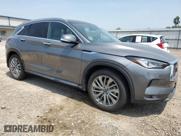 2023 Infiniti QX50 Luxe с VIN 3PCAJ5BA1PF114041, выставлен на аукционе Copart как лот 51680195 с пробегом 15 096 миль миль и Списание • Salvage title. История ставок и продаж доступна на DreamBid. Изображение 4.