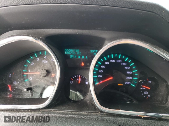 2011 Chevrolet Traverse 1LT with VIN 1GNKVGED0BJ324813, listed as a Copart auction lot 51201725 with 150,706 mi miles and Clean Title. Bid and sale history available at DreamBid. Image 9.