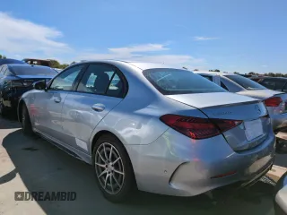 2024 Mercedes-Benz C 43 AMG z VIN W1KAF8HB9RR191889, wystawiony jako Copart lot #73974764 z przebiegiem Nie podano mil oraz Szkoda całkowita • Salvage title. Historia ofert i sprzedaży dostępna na DreamBid. Obrazek 2.