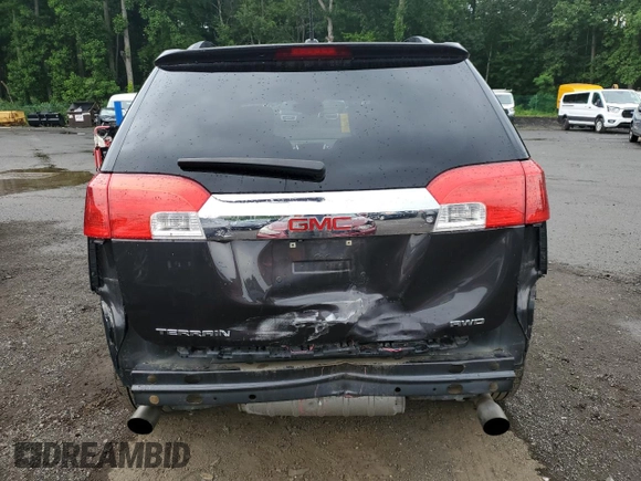 2015 GMC Terrain SLT with VIN 2GKFLXE38F6313783, listed as a Copart auction lot 62554985 with 57,684 mi miles and Salvage title. Bid and sale history available at DreamBid. Image 6.