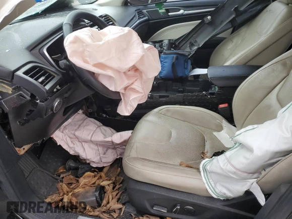 2017 Ford Fusion Titanium with VIN 3FA6P0K98HR146567, listed as a Copart auction lot 46335525 with Not provided miles and Salvage title. Bid and sale history available at DreamBid. Image 7.
