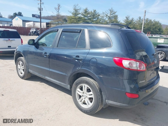 2011 Hyundai Santa Fe GLS with VIN 5XYZGDAB9BG076212, listed as a IAAI auction lot 41784196 with 123,256 mi miles. Bid and sale history available at carsss.com. Image 3.